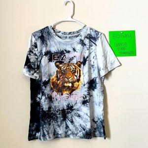 NWOT boutique “Easy Tiger” Tie Dye Tee